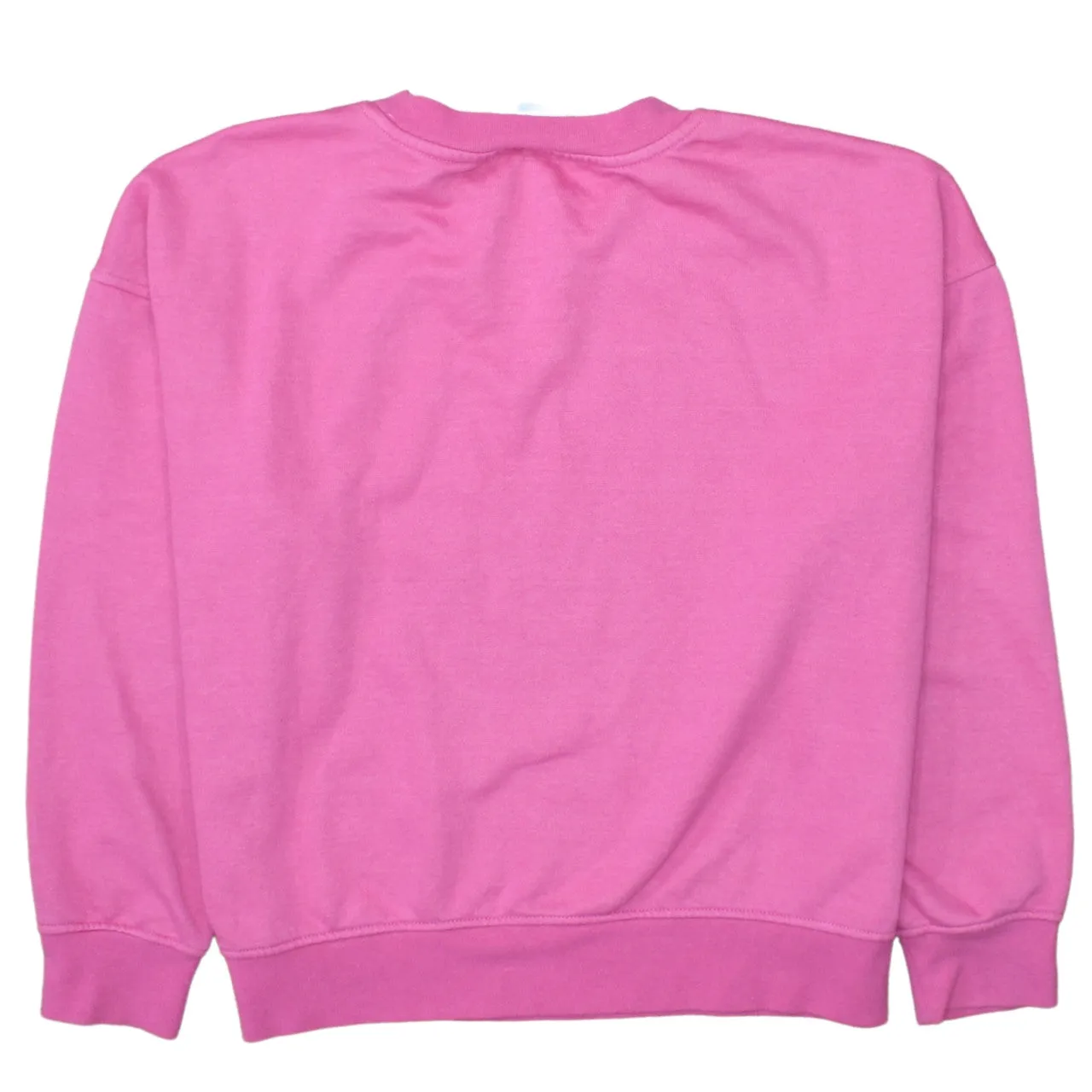 Disney Pink Sweatshirt Women's Small Minnie Mouse Printed Logo Crewneck Pullover Top sold by Vintage Club product image thumbnail 2