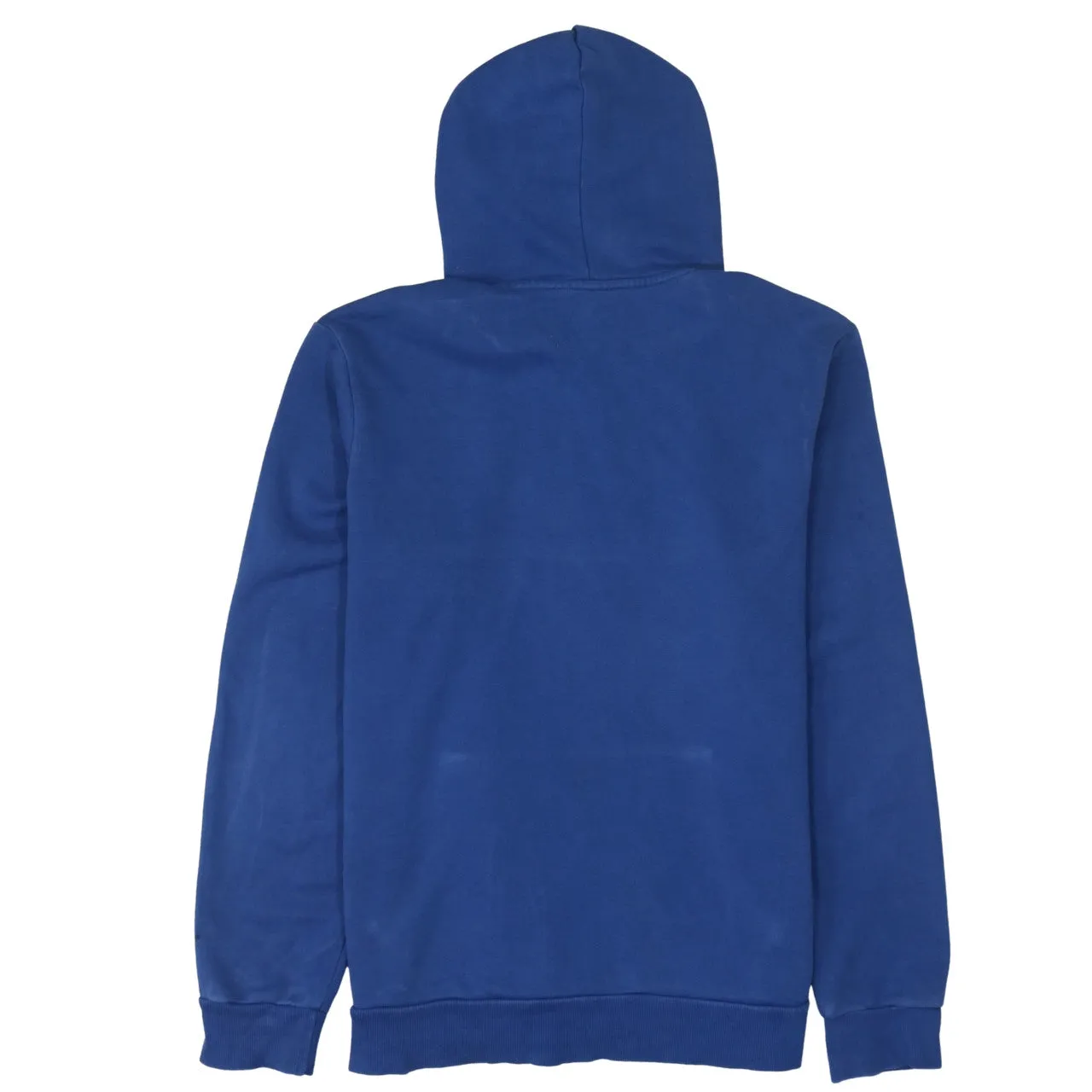 Puma Blue Hoodie Women’s Large Printed Logo Front Pocket Drawstring Hood Sweatshirt sold by Vintage Club product image thumbnail 2