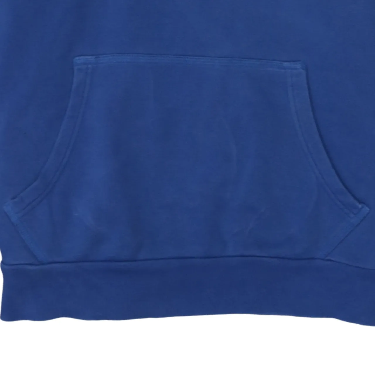 Puma Blue Hoodie Women’s Large Printed Logo Front Pocket Drawstring Hood Sweatshirt sold by Vintage Club product image thumbnail 4