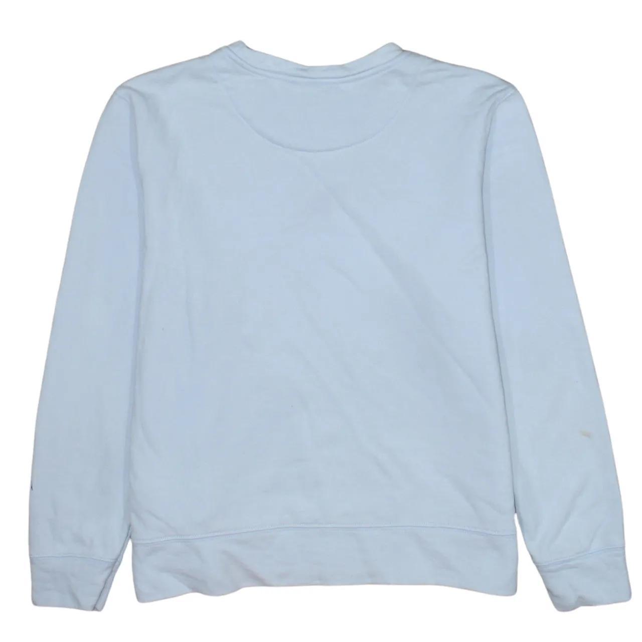 Tommy Hilfiger Light Blue Sweatshirt Men's Small Embroidered Chest Flag Logo Pullover Top sold by Vintage Club product image thumbnail 2