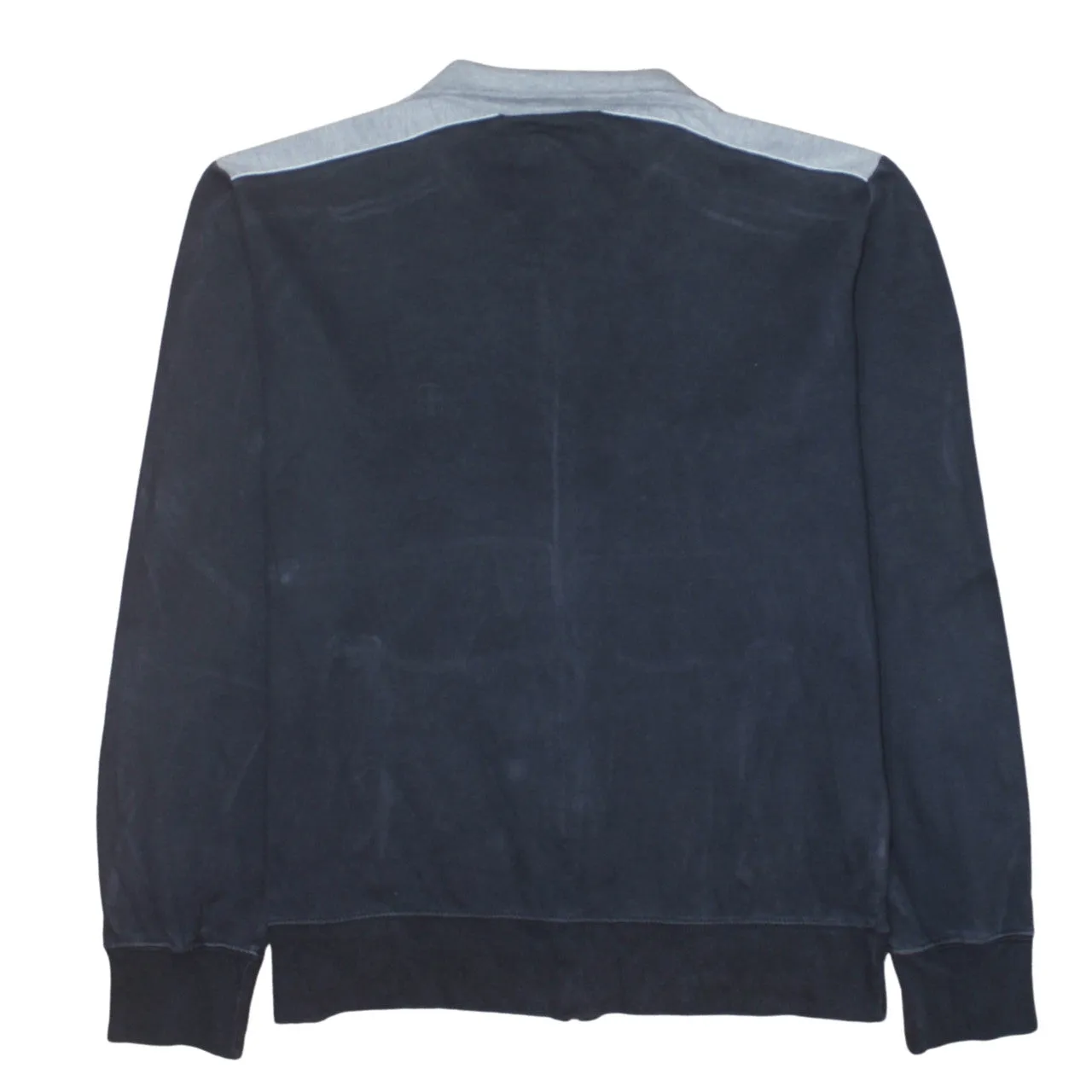 Champion Black Track Jacket Men’s Large Full Zip Grey Panels Embroidered Logo Sweatshirt Top sold by Vintage Club product image thumbnail 2