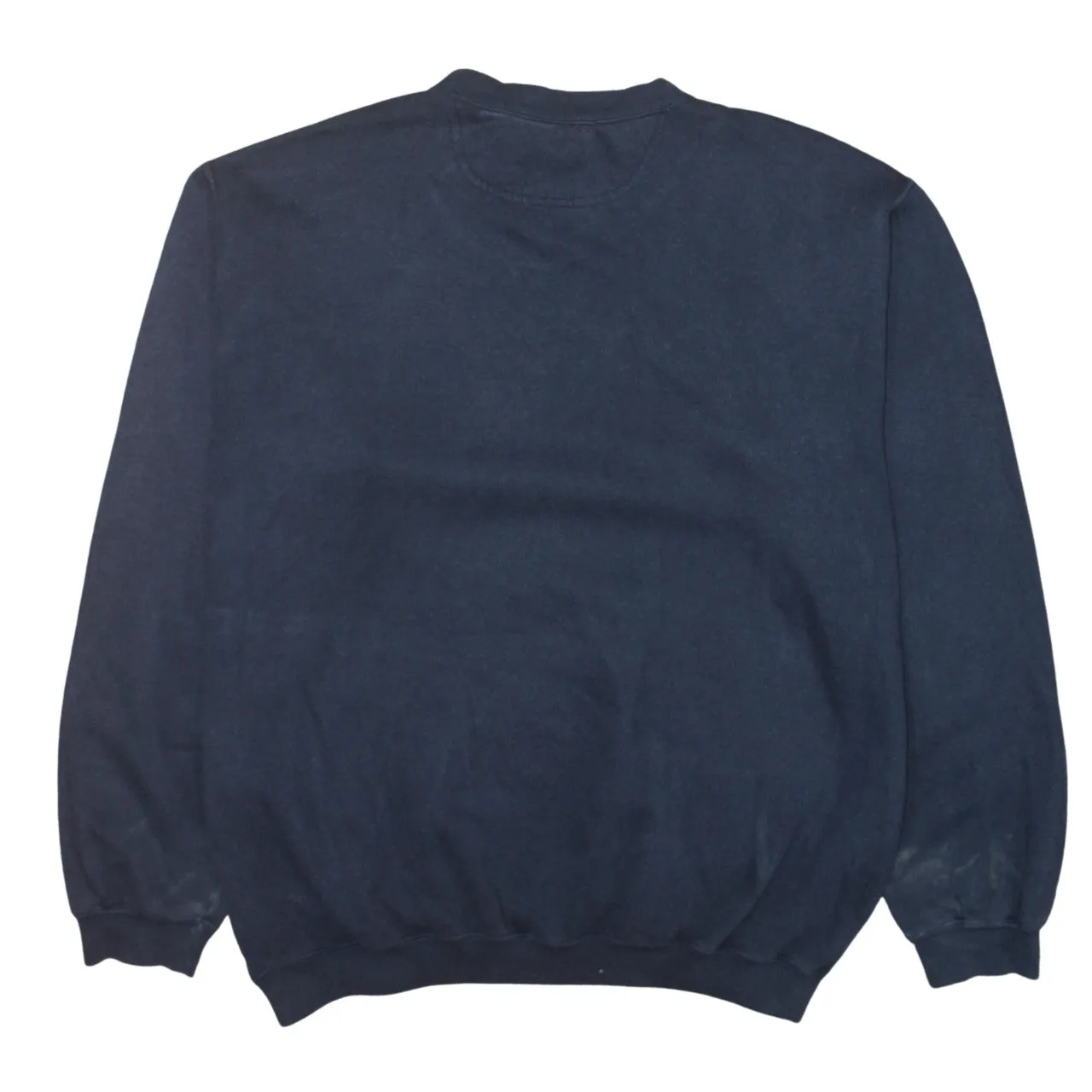 Champion Navy Blue Sweatshirt Men's XXLarge Small Chest Logo Crewneck Pullover sold by Vintage Club product image thumbnail 2