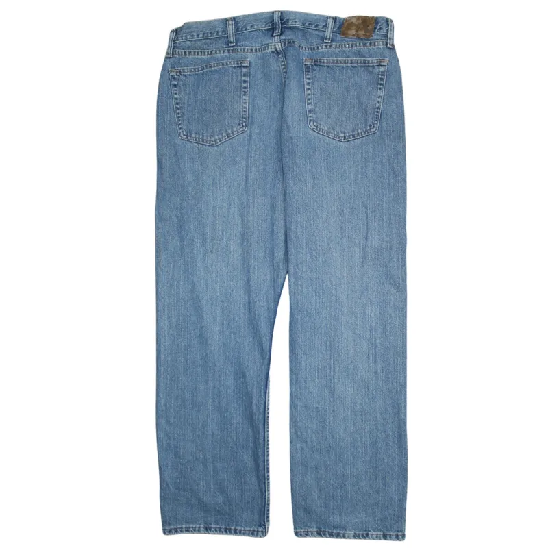 Wrangler Light Blue Jeans Men's 38x30 Relaxed Straight Leg Classic Denim Pants sold by Vintage Club