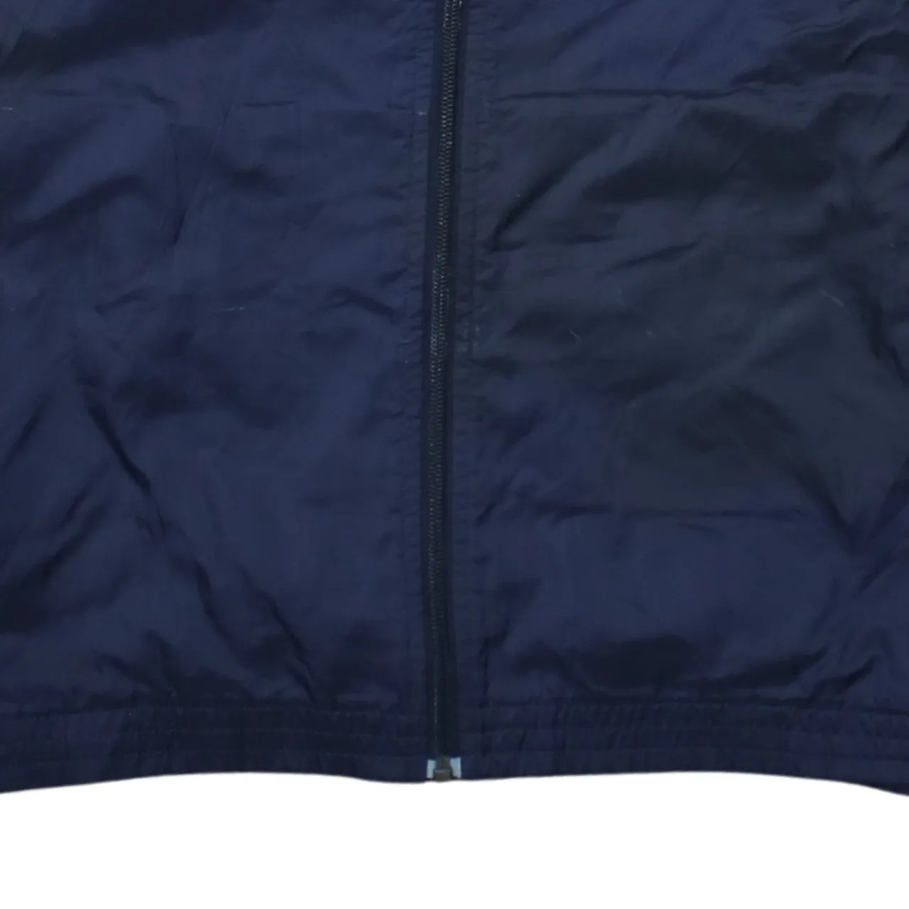 Puma Navy Blue Windbreaker Jacket Women’s XLarge Printed Logo Zip Lightweight Track Top sold by Vintage Club product image thumbnail 4