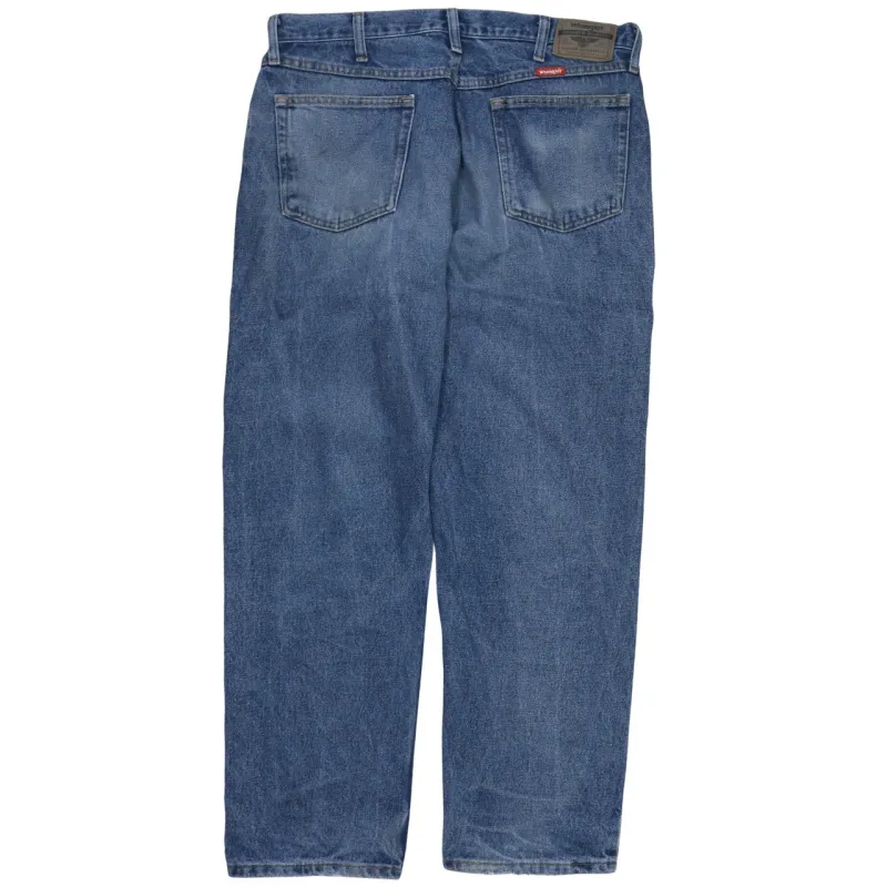 Wrangler Blue Jeans Men's 36x30 Relaxed Fit Five Pocket Classic Denim Trousers sold by Vintage Club