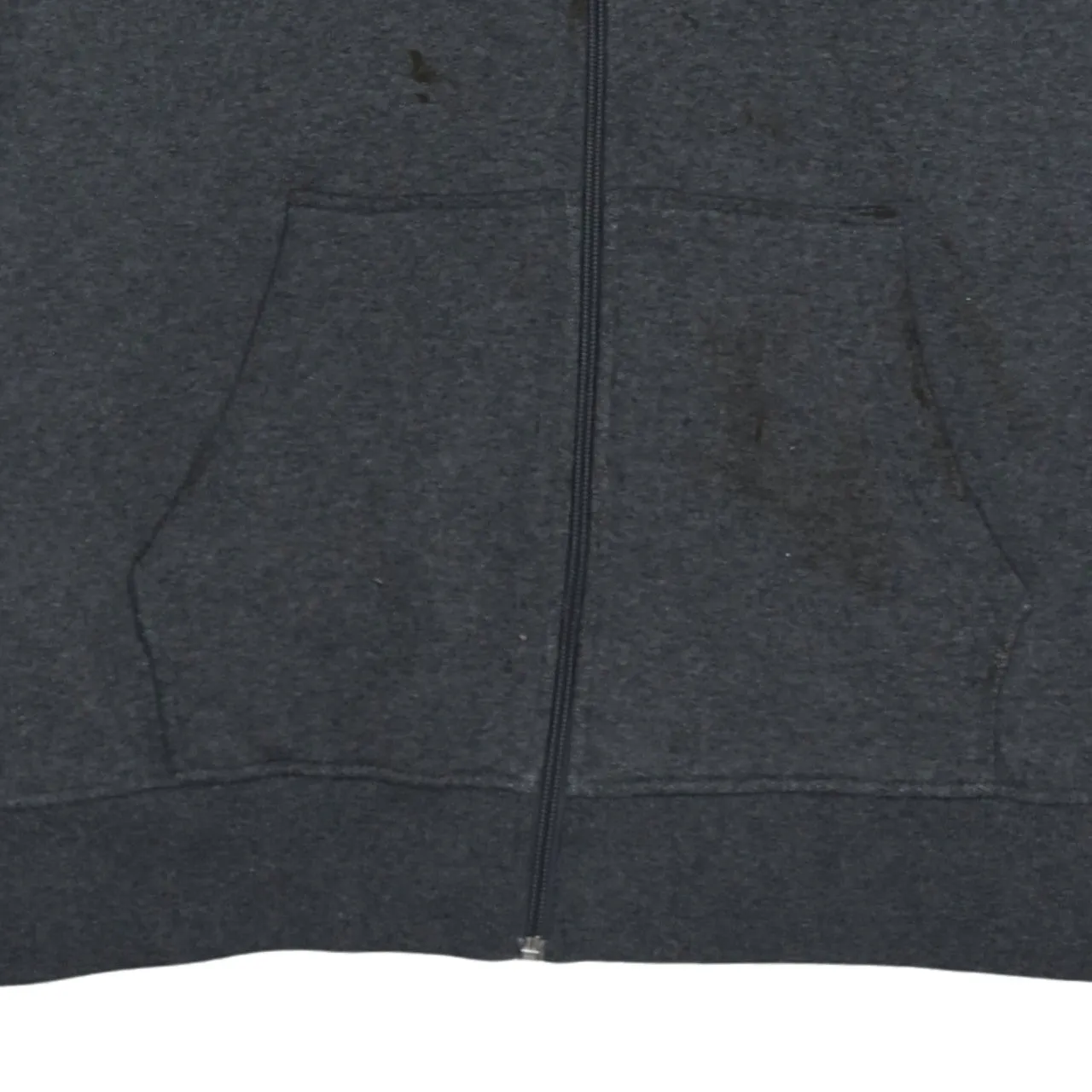 The North Face Dark Charcoal Hoodie Men's XLarge Full Zip Embroidered Logo Pockets Sweatshirt sold by Vintage Club product image thumbnail 4