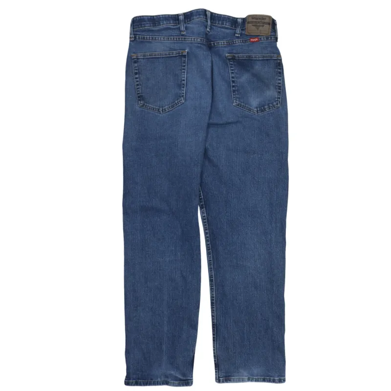 Wrangler Blue Jeans Men's 38x30 Regular Fit Classic Five Pocket Denim Trousers sold by Vintage Club