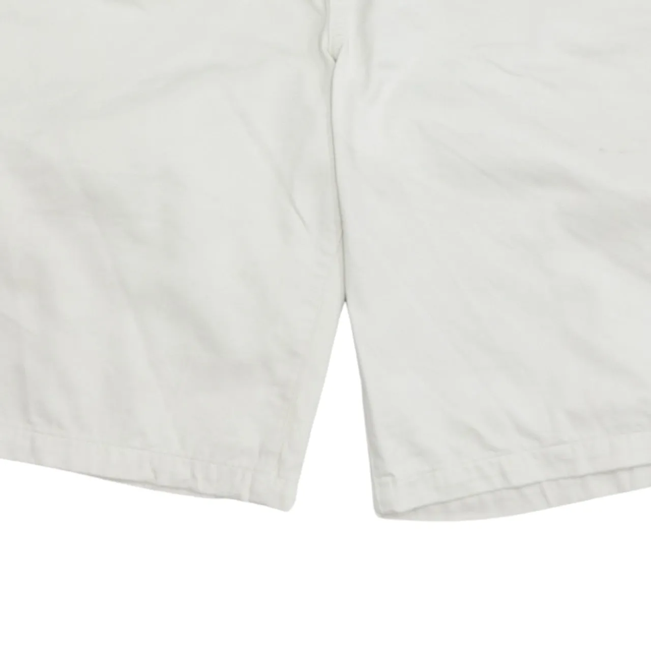 Quiksilver Off White Shorts Men's XLarge Elastic Waist Rear Pockets Embroidered Logo sold by Vintage Club product image thumbnail 4