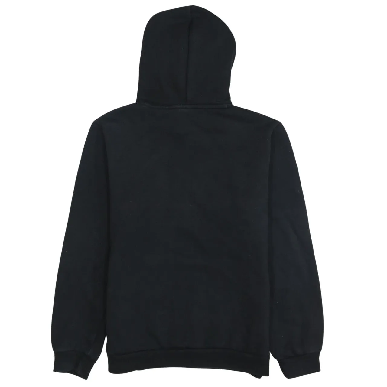 Puma Black Hoodie Women’s Large Printed Big Logo Front Pocket Pullover Sweatshirt sold by Vintage Club product image thumbnail 2