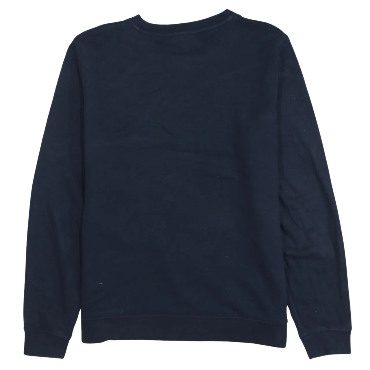 Tommy Hilfiger Navy Blue Sweatshirt Women's XLarge Embroidered Flag Logo Crewneck Pullover Top sold by Vintage Club product image thumbnail 2