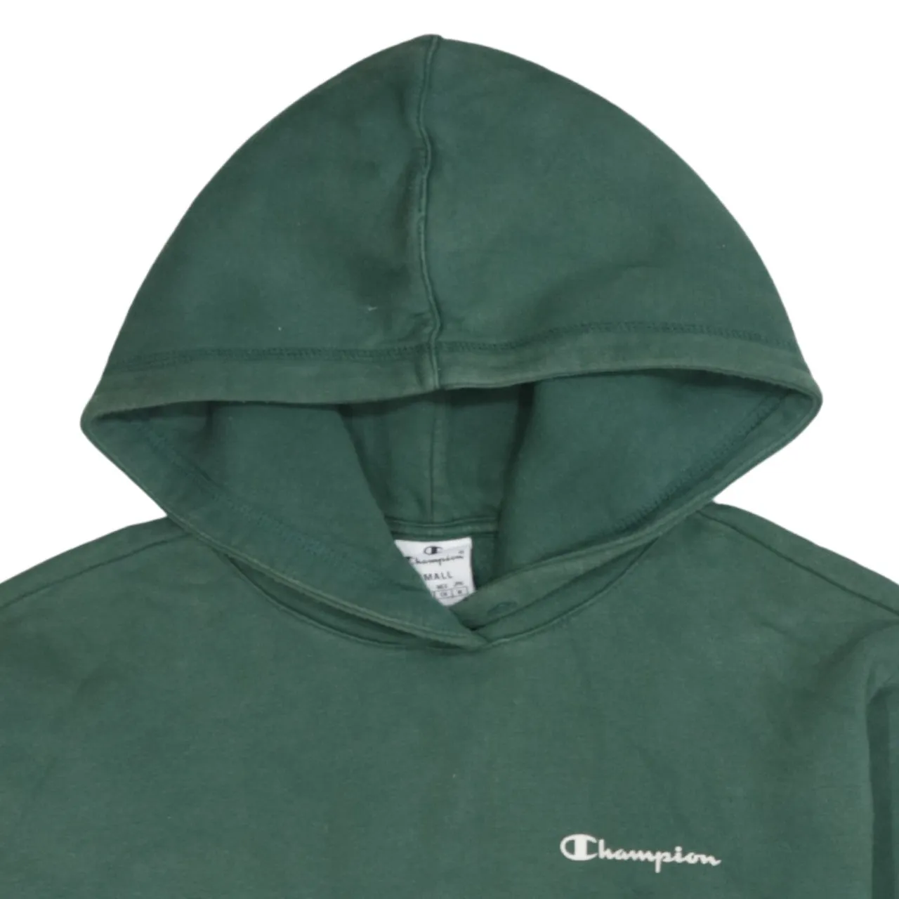 Champion Forest Green Hoodie Men's Small Embroidered Logo Front Pouch Pullover Sweatshirt sold by Vintage Club product image thumbnail 3