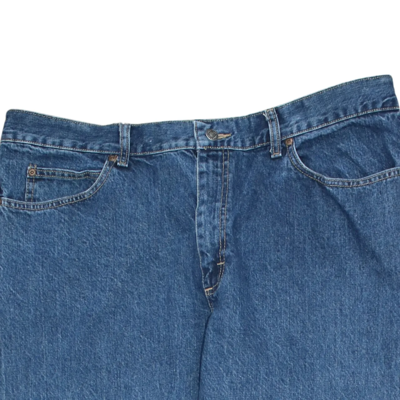 Lee Blue Denim Jeans Men's 40 Straight Leg Classic Five Pocket Zip Fly sold by Vintage Club product image thumbnail 3