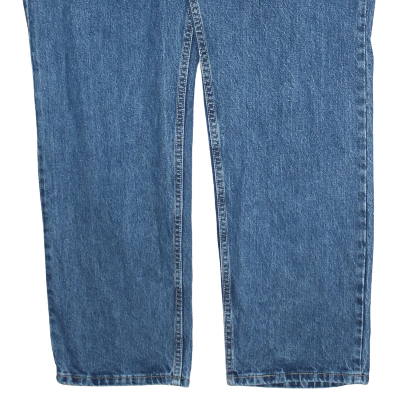Lee Blue Denim Jeans Men's 40 Straight Leg Classic Five Pocket Zip Fly sold by Vintage Club product image thumbnail 4