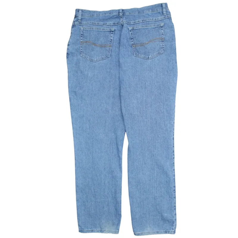 Lee Light Blue Jeans Men’s 32 Straight Leg Classic Fit Five Pocket Denim Pants made by Lee