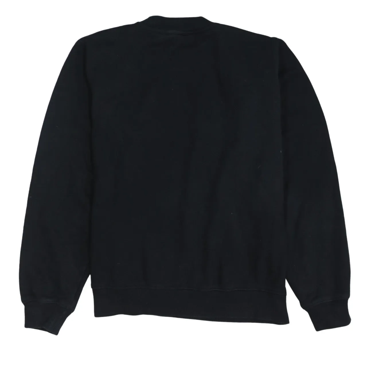 Diesel Black Sweatshirt Men's Small Embroidered Denim Division Logo Crewneck Pullover Top sold by Vintage Club product image thumbnail 2