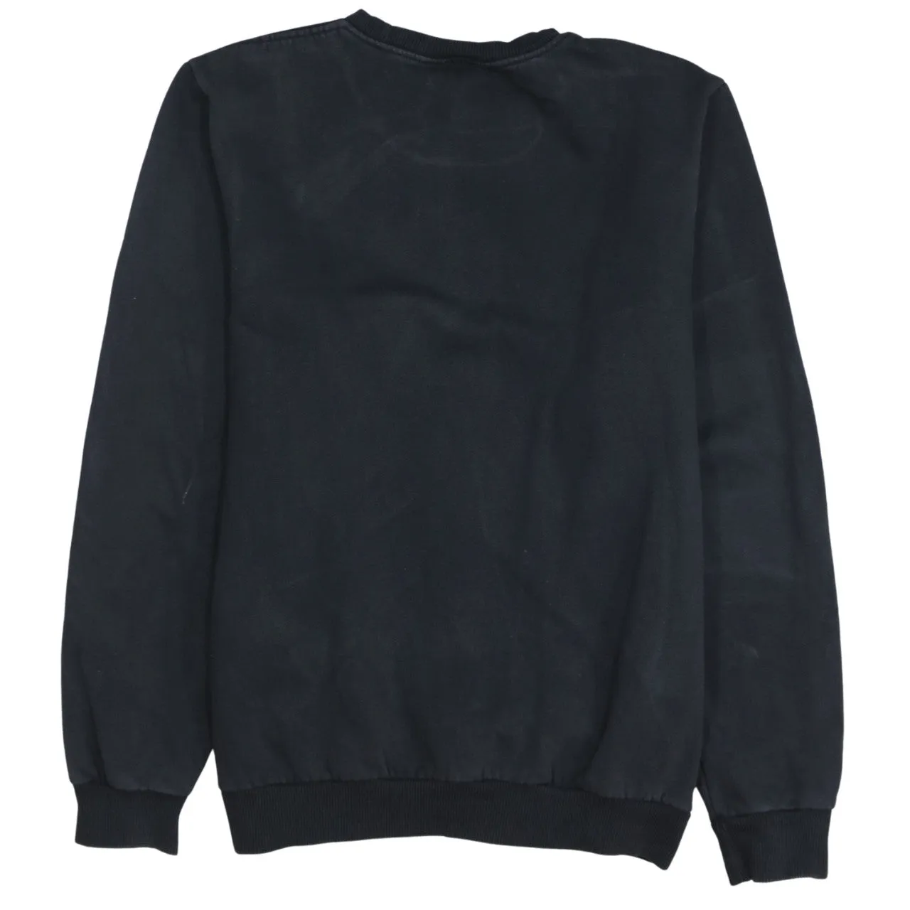 Adidas Black Sweatshirt Men's Medium Printed Trefoil Camo Panel Crewneck Pullover Top sold by Vintage Club product image thumbnail 2