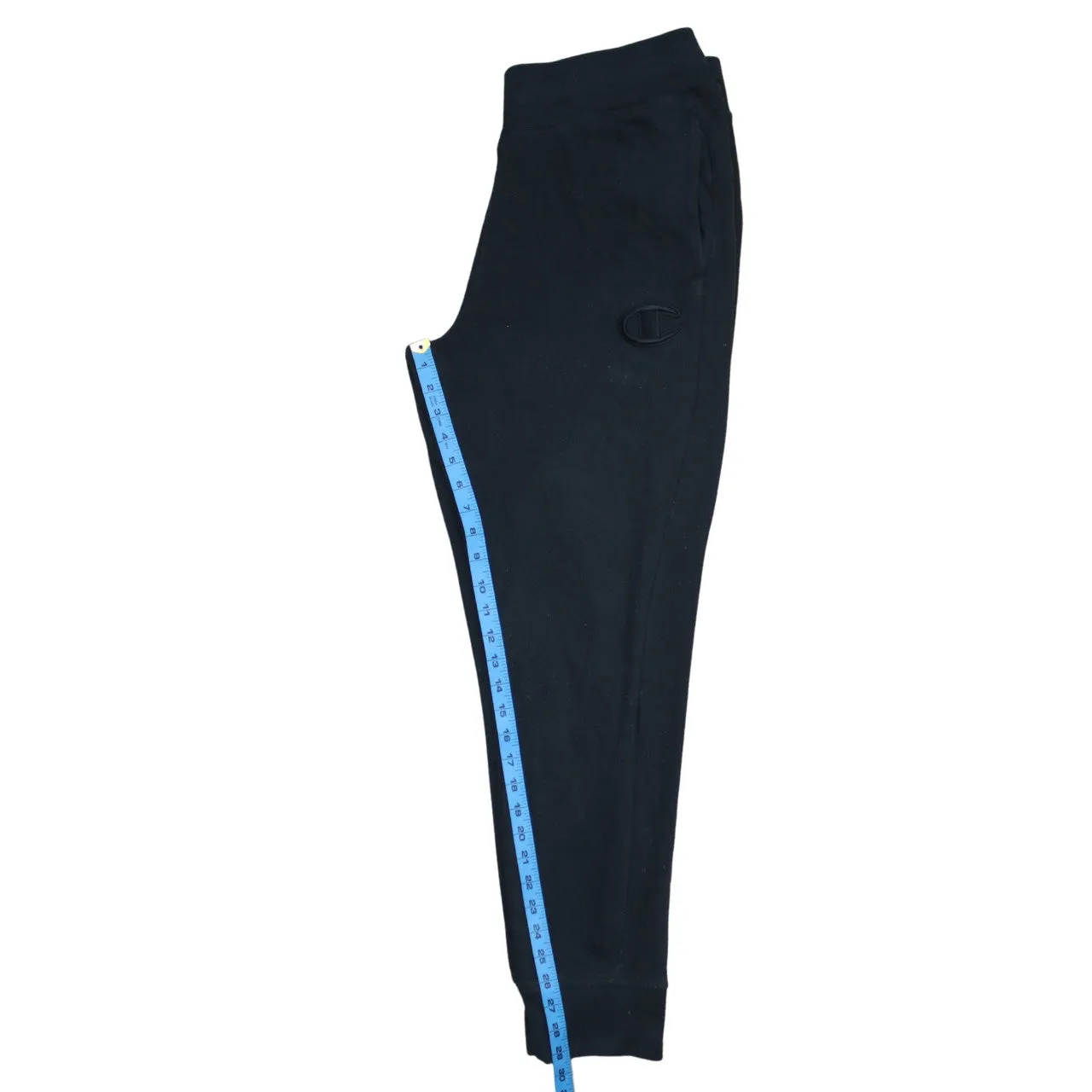 Champion Black Joggers Men's Medium Embroidered C Logo Elastic Waist Cuffed Sweatpants sold by Vintage Club product image thumbnail 5