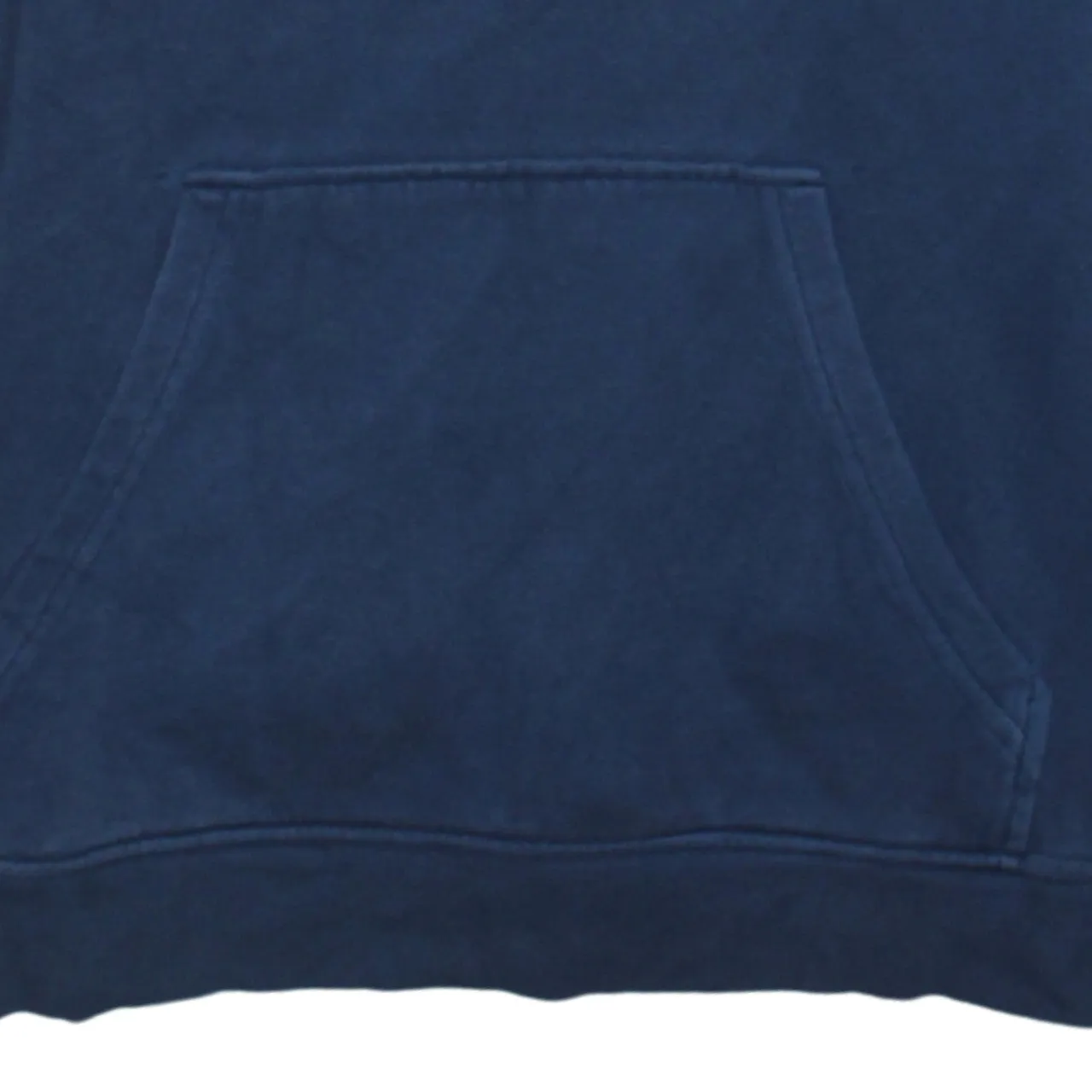 Adidas Navy Blue Hoodie Men's XSmall Embroidered Chest Logo Front Pocket Pullover Sweatshirt sold by Vintage Club product image thumbnail 4