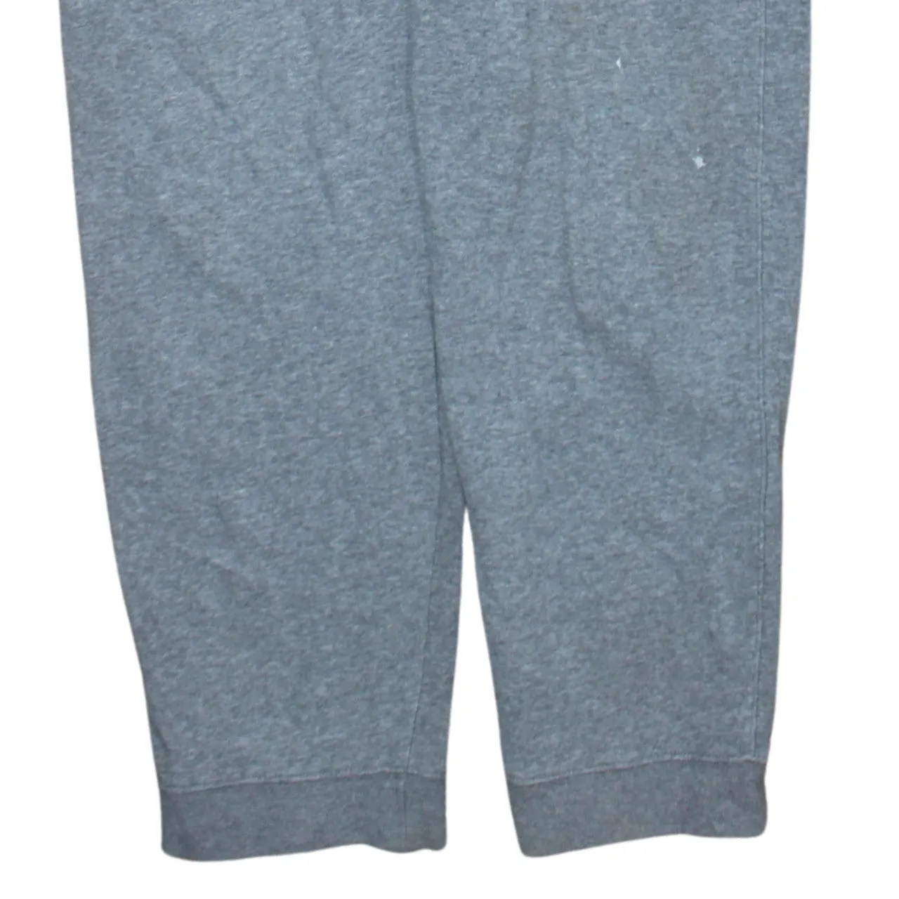 Nike Grey Joggers Men’s Large Embroidered Swoosh Logo Cuffed Fleece Sweatpants sold by Vintage Club product image thumbnail 4