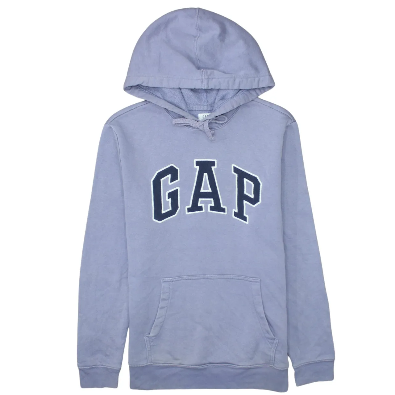Gap Purple Hoodie Men's Small Embroidered Logo Front Pocket Pullover Sweatshirt sold by Vintage Club
