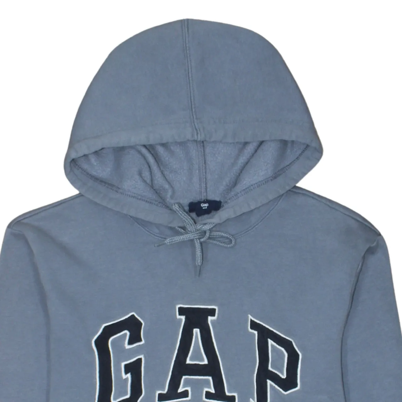Gap Blue Hoodie Men's XSmall Embroidered Logo Front Pocket Pullover Sweatshirt sold by Vintage Club product image thumbnail 3