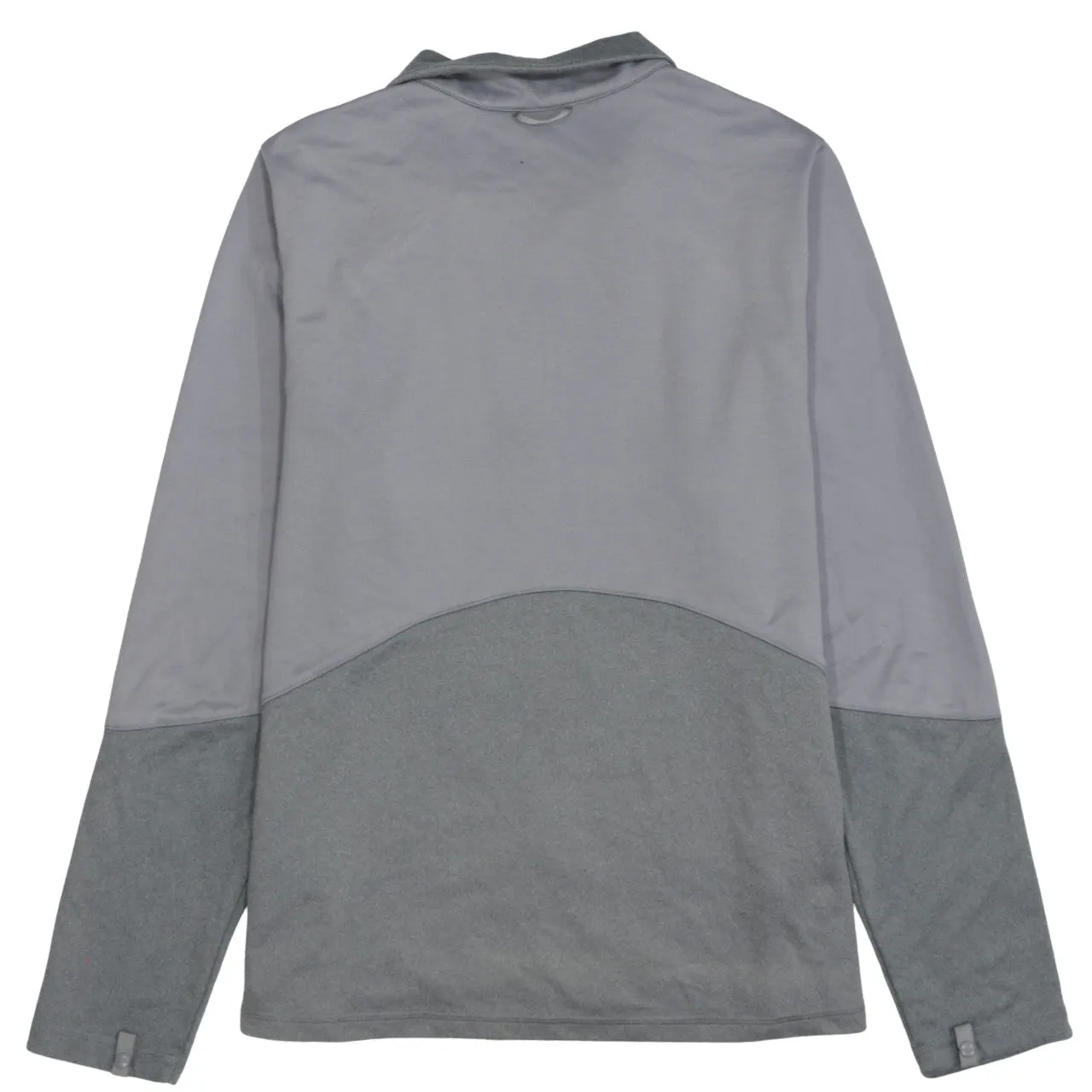 The North Face Grey Full Zip Jacket Women’s XLarge Embroidered Chest Logo Hand Pockets Fleece Top sold by Vintage Club product image thumbnail 2