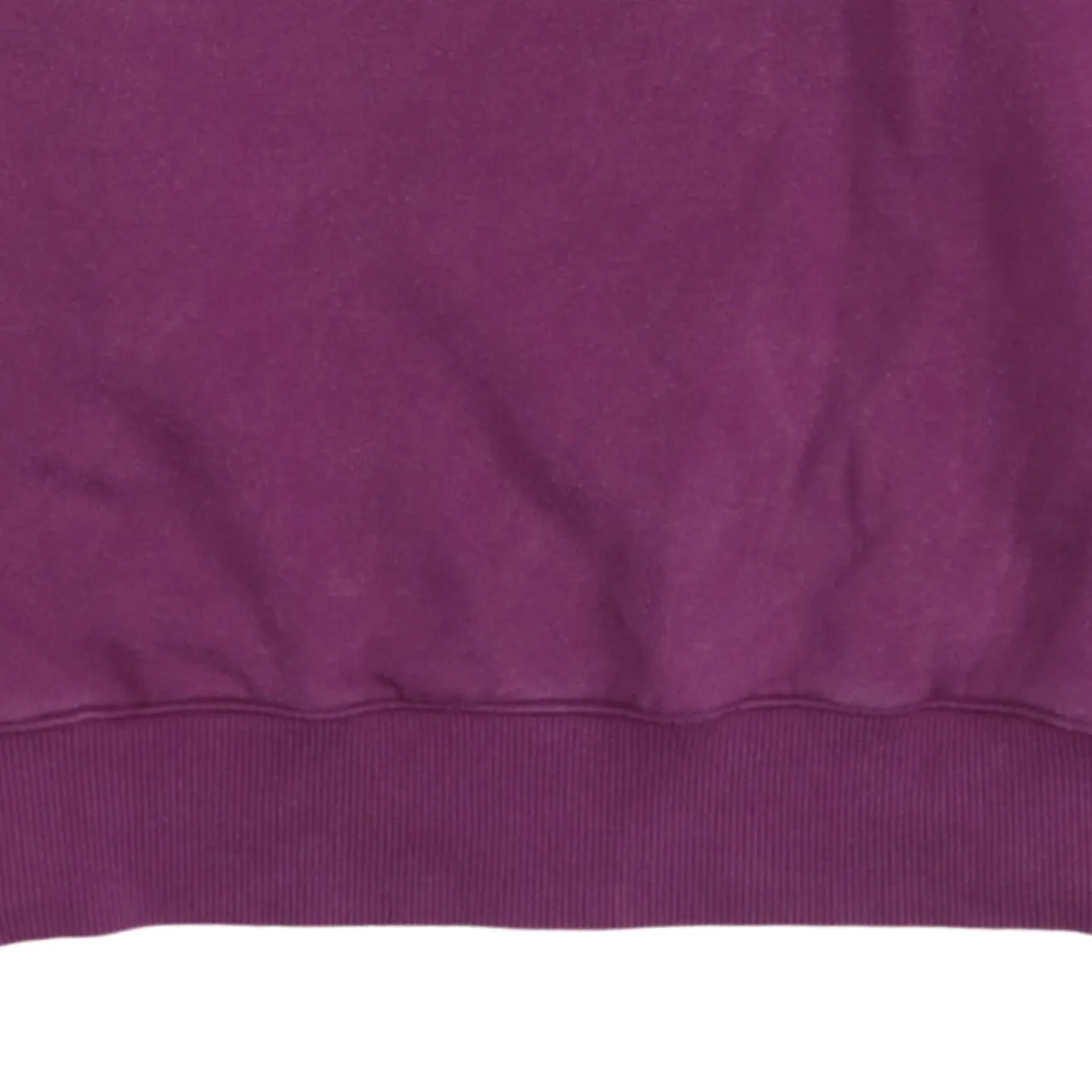 Champion Purple Quarter Zip Sweatshirt Women's Small Embroidered Logo Sleeve Print Pullover sold by Vintage Club product image thumbnail 4