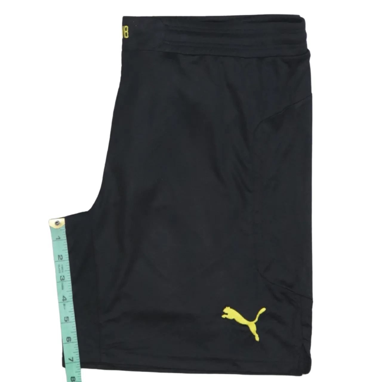 Puma Black Football Shorts Men's Small Borussia Dortmund BVB Printed Logos Training sold by Vintage Club product image thumbnail 5