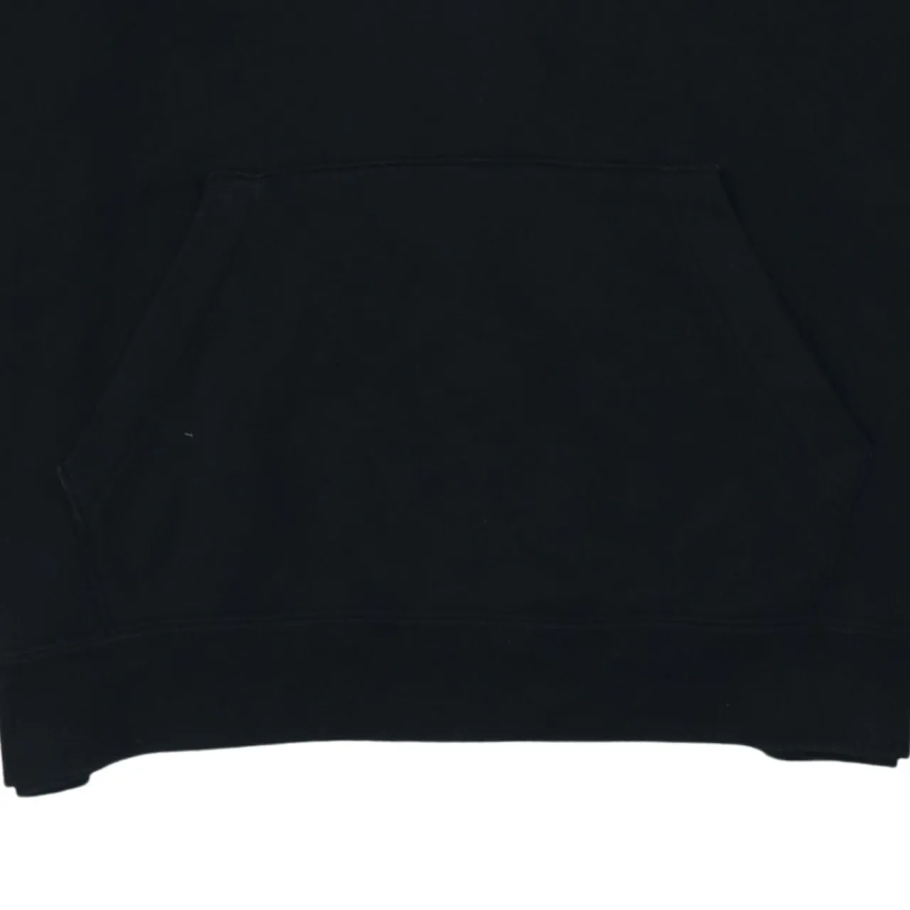 Nike Black Hoodie Men’s Small Embroidered Swoosh Logo Front Pocket Pullover Sweatshirt sold by Vintage Club product image thumbnail 4