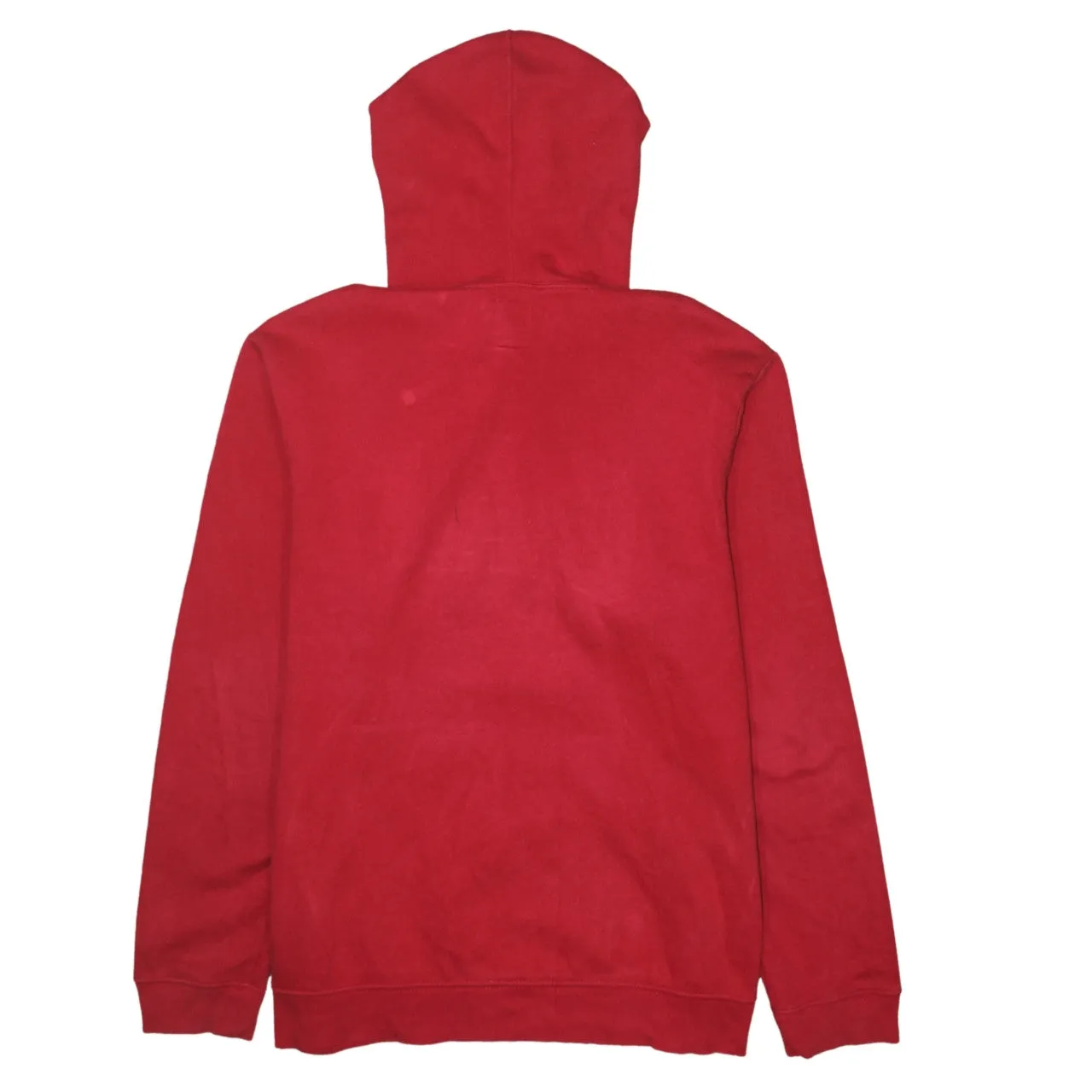 Gap Burgundy Red Hoodie Men's Medium Embroidered Logo Front Pocket Pullover Sweatshirt sold by Vintage Club product image thumbnail 2