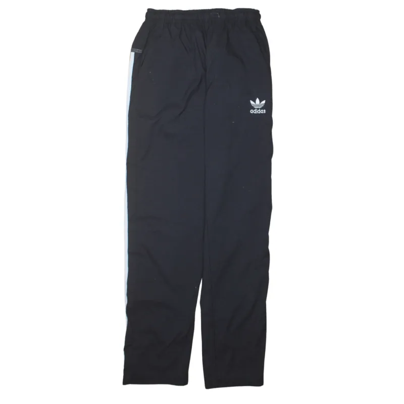 Adidas Black Track Trousers Men's Medium Trefoil Logo Three Stripe Climacool Pants sold by Vintage Club
