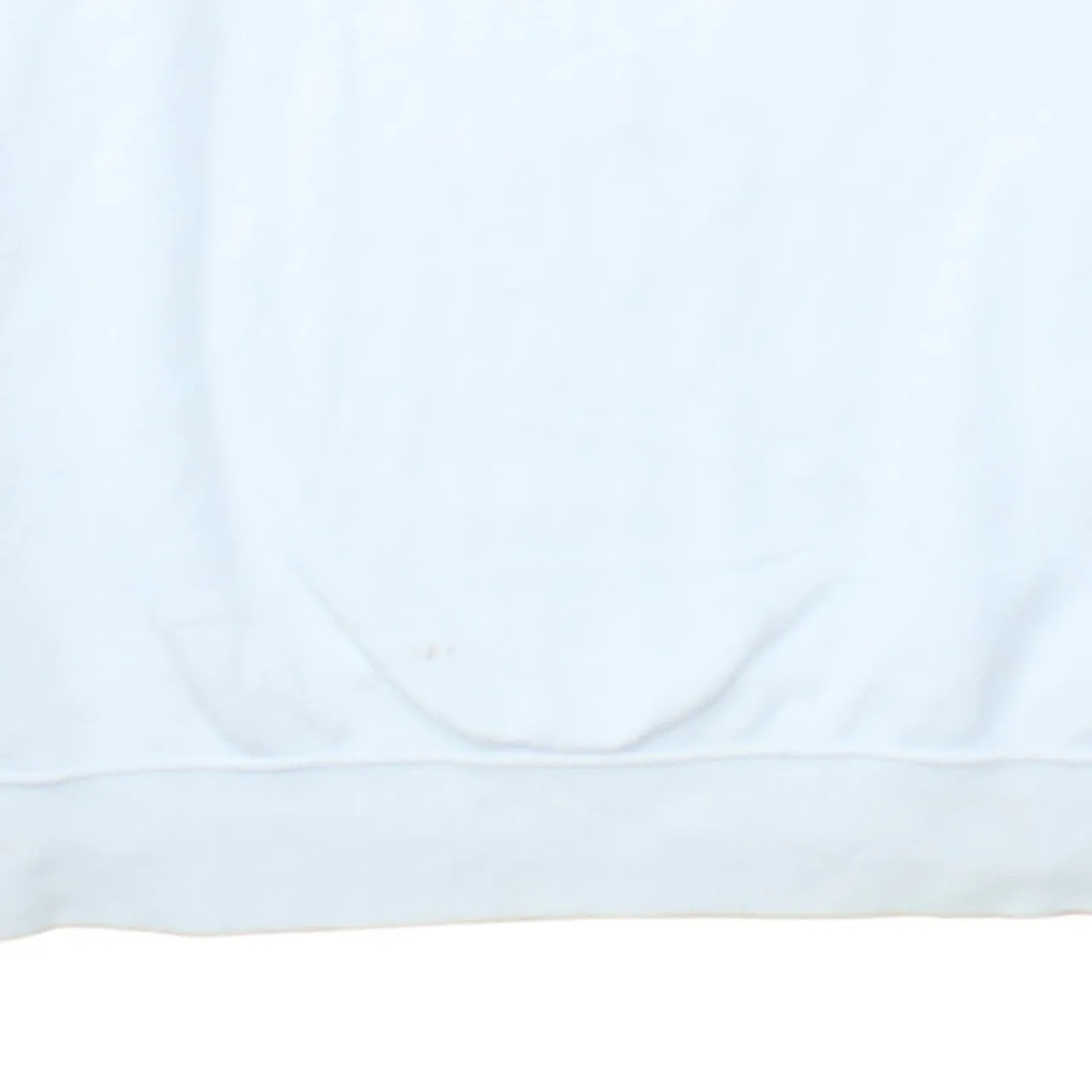 Nike White Sweatshirt Men's Large Printed Air Swoosh Logo Ribbed Cuffs Pullover Top sold by Vintage Club product image thumbnail 3