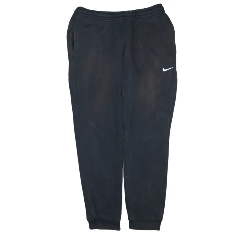 Nike Men's Black Cotton Joggers Sweatpants Large Comfort Fit Sweat sold by Vintage Club