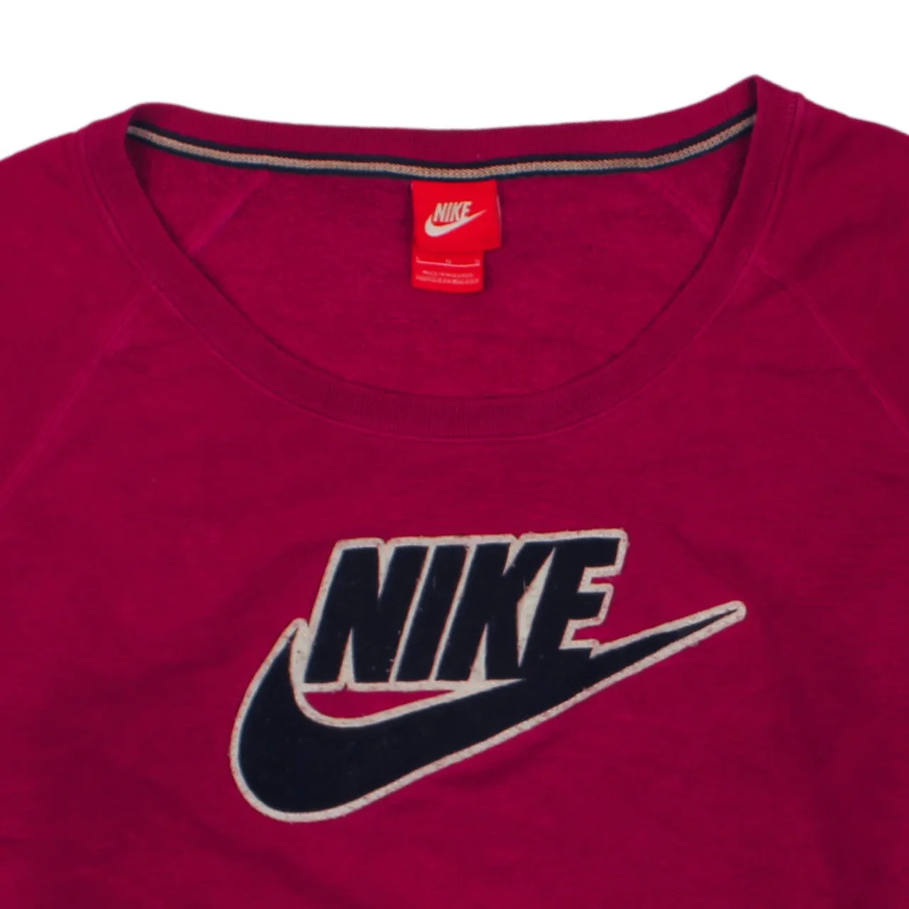 Nike Vintage 90's Men's Large Purple Swoosh Sweatshirt Retro Style sold by Vintage Club product image thumbnail 3