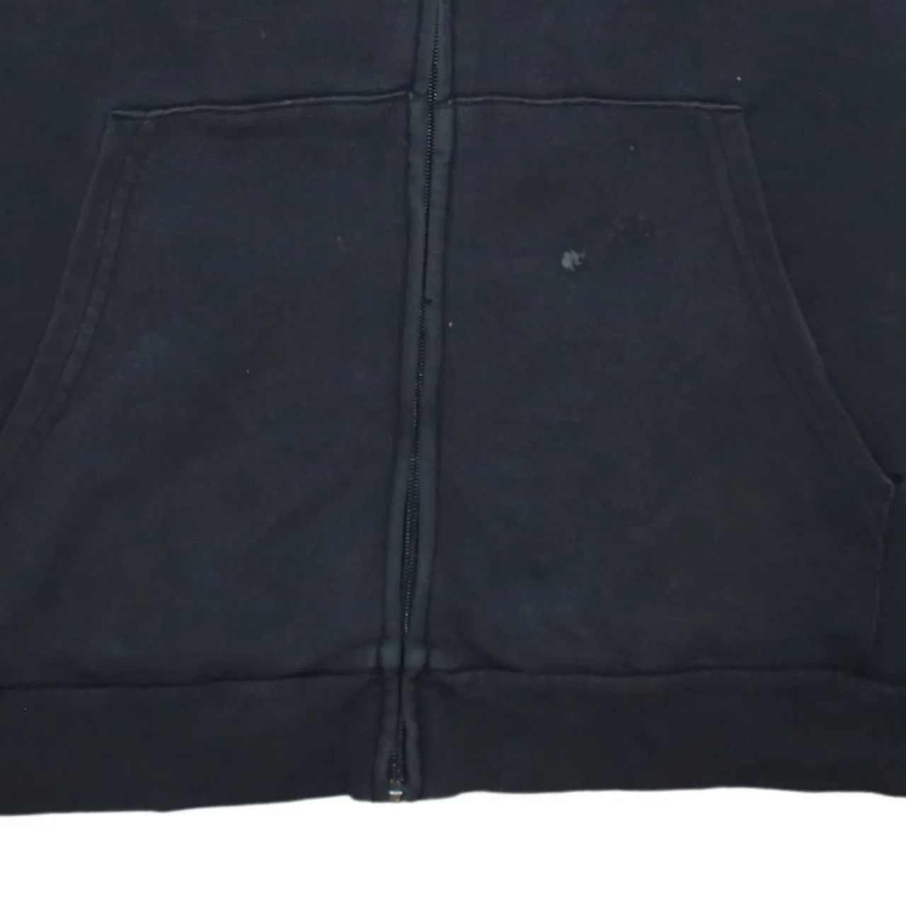 Adidas Black Hoodie Women’s XXLarge Zip Front Printed Sleeve Logo Casual Sweatshirt sold by Vintage Club product image thumbnail 4