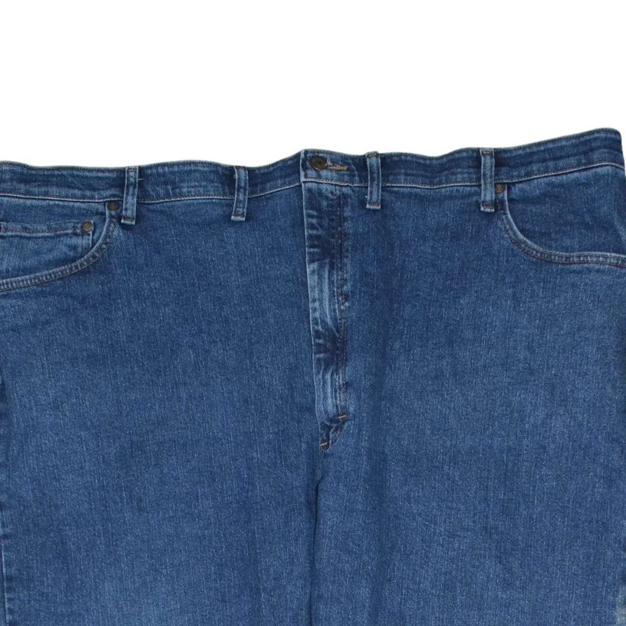 Wrangler Blue Jeans Men's W48 L30 Regular Fit Classic Five Pocket Denim Trousers sold by Vintage Club product image thumbnail 3