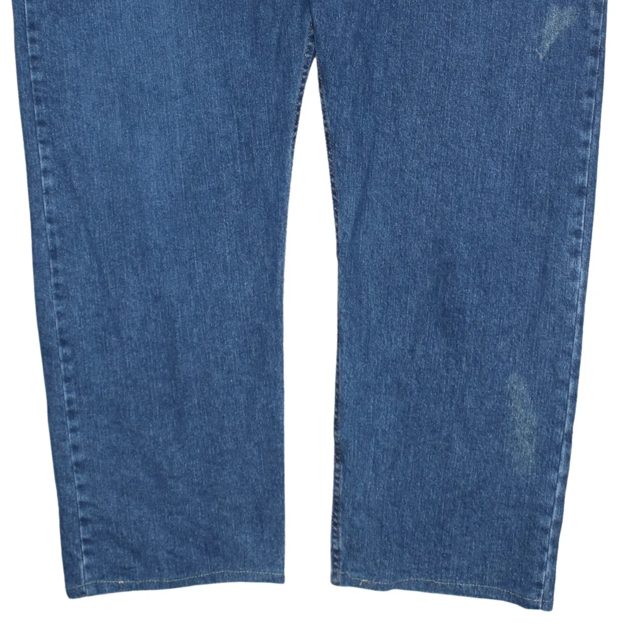 Wrangler Blue Jeans Men's W48 L30 Regular Fit Classic Five Pocket Denim Trousers sold by Vintage Club product image thumbnail 4