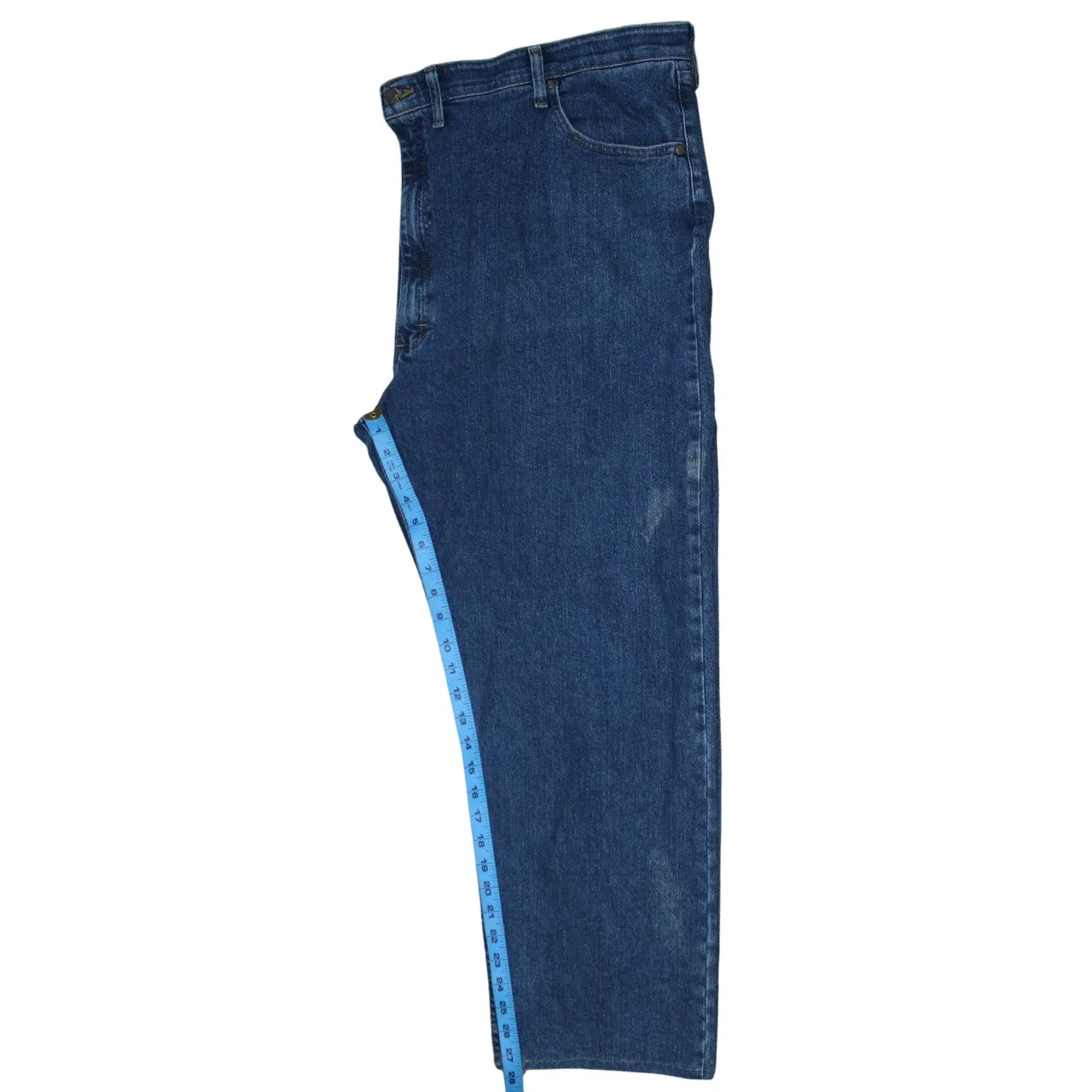 Wrangler Blue Jeans Men's W48 L30 Regular Fit Classic Five Pocket Denim Trousers sold by Vintage Club product image thumbnail 5