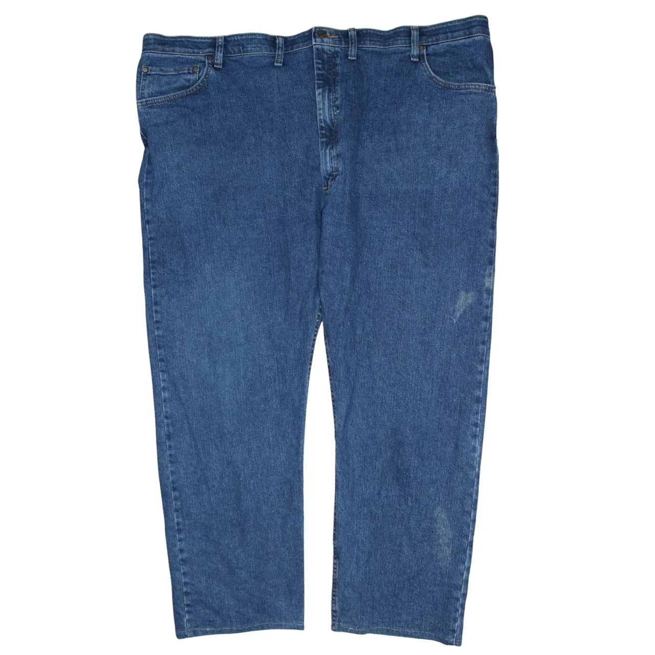 Wrangler Blue Jeans Men's W48 L30 Regular Fit Classic Five Pocket Denim Trousers sold by Vintage Club product image thumbnail 2
