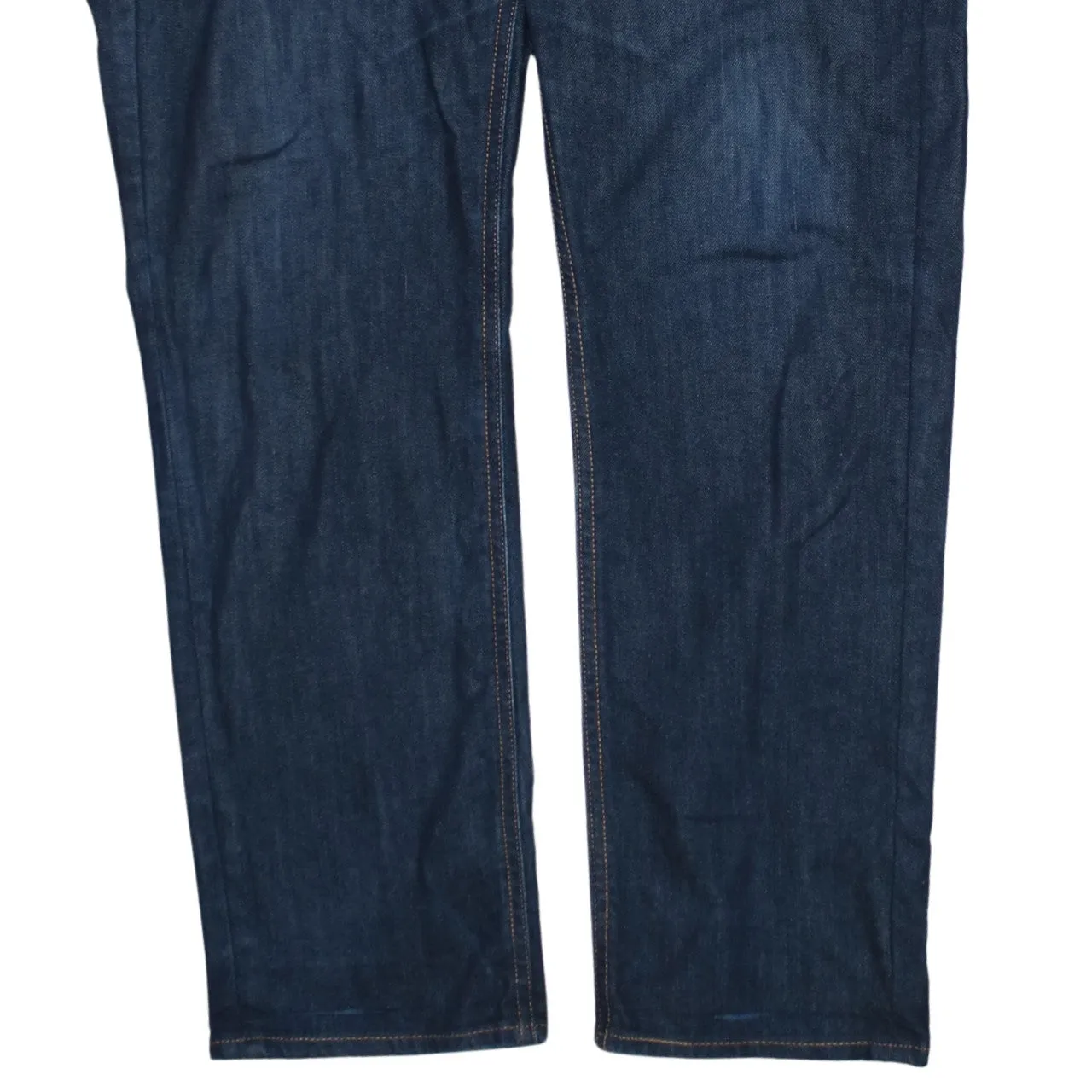 Levi Strauss &Co Dark Blue Jeans Men's 34 Straight Leg Five Pocket Denim Pants sold by Vintage Club product image thumbnail 4