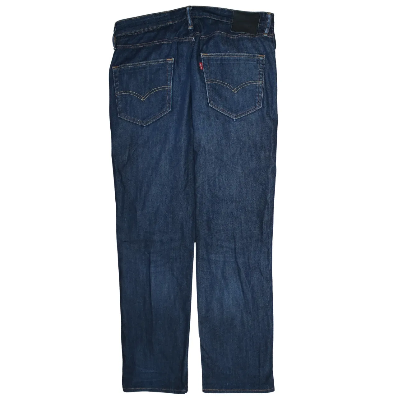 Levi Strauss &Co Dark Blue Jeans Men's 34 Straight Leg Five Pocket Denim Pants sold by Vintage Club