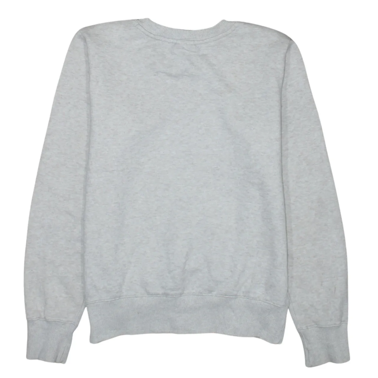 Champion Light Grey Sweatshirt Men's Medium Embroidered Script Logo Ribbed Crewneck Pullover sold by Vintage Club product image thumbnail 2