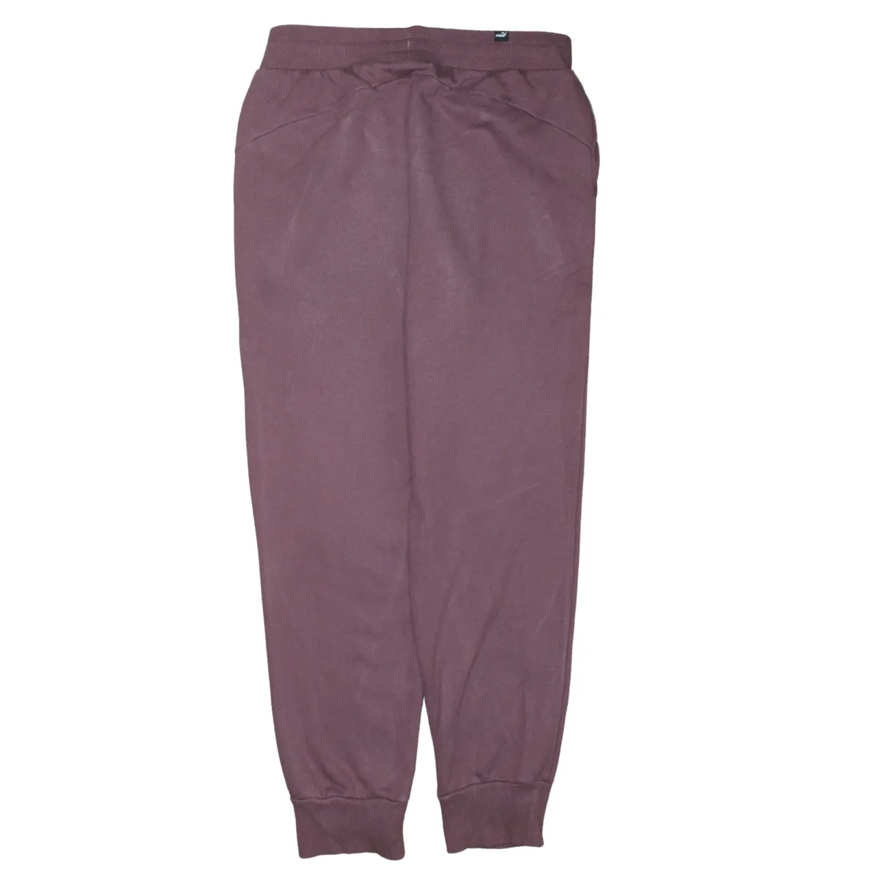 Puma Burgundy Joggers Men’s Small Printed Logo Elastic Waist Cuffed Sweatpants sold by Vintage Club product image thumbnail 2