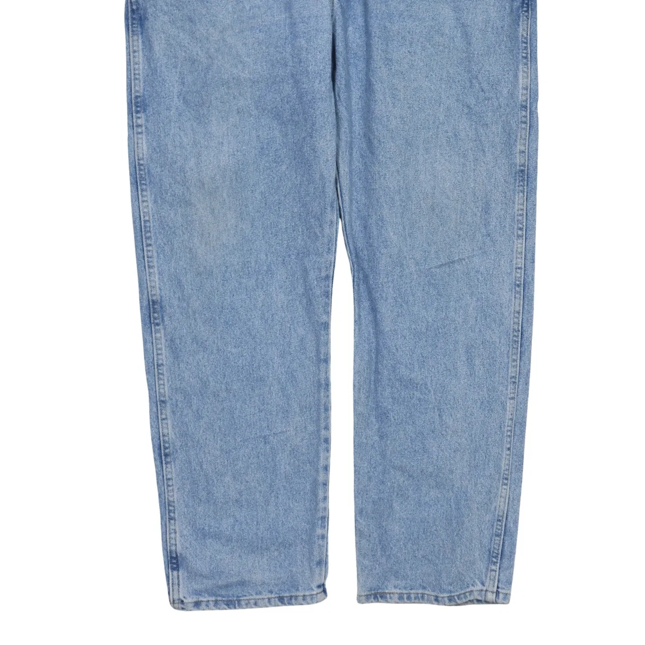 Wrangler Light Blue Jeans Men's 38 Straight Leg Five Pocket Denim Trousers sold by Vintage Club product image thumbnail 4