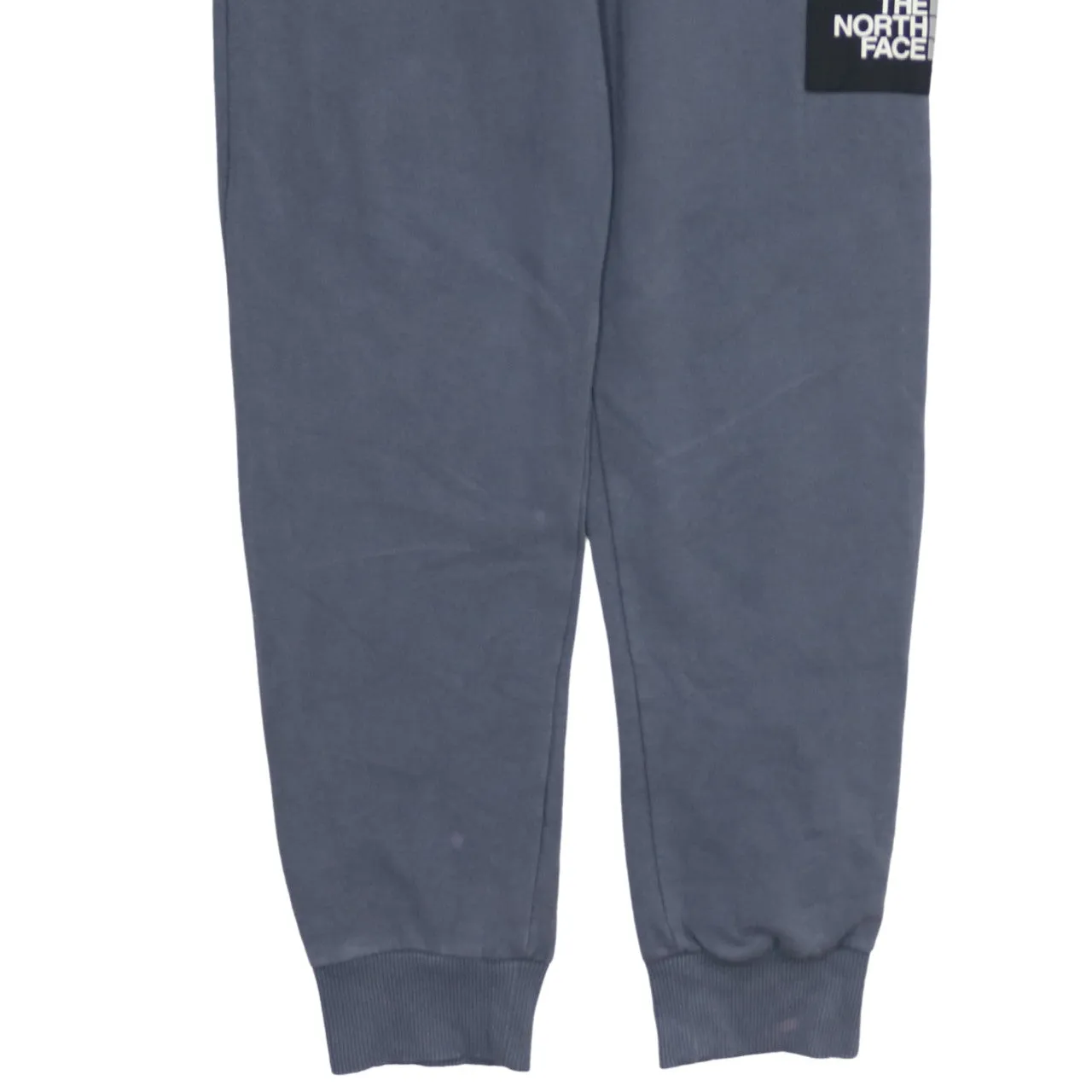 The North Face Charcoal Grey Joggers Men's Medium Fleece Lined Zipped Cargo Pocket Printed Logo Sweatpants sold by Vintage Club product image thumbnail 4