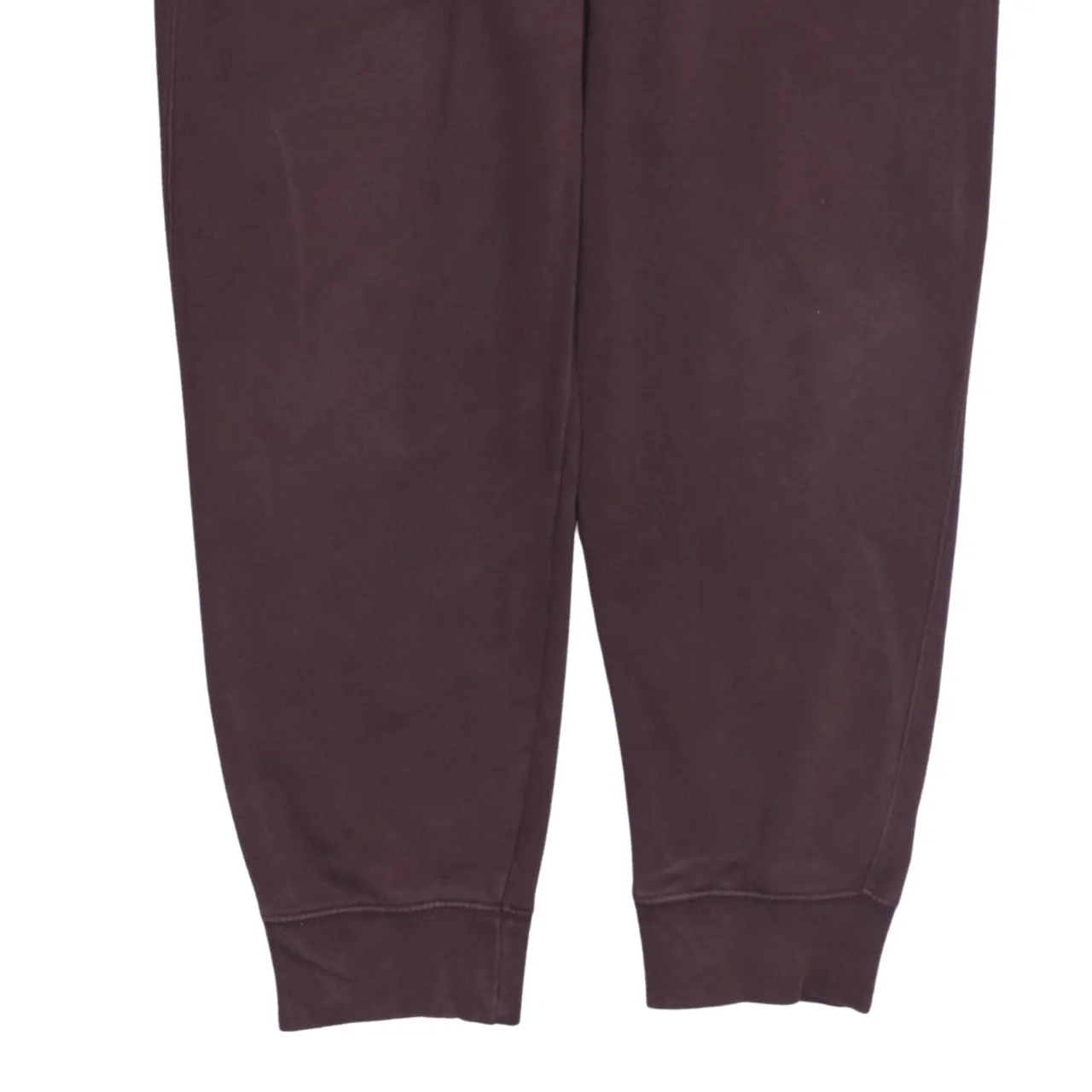 Nike Dark Burgundy Joggers Men’s Large Printed Swoosh Logo Elastic Waist Cuffed Sweatpants sold by Vintage Club product image thumbnail 4