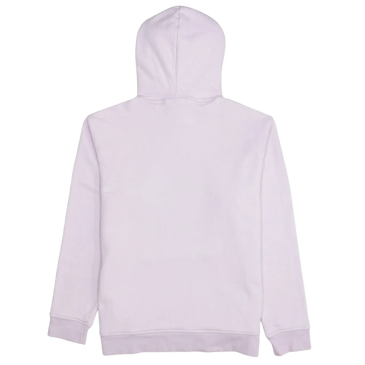 Adidas Light Pink Hoodie Women’s Medium Embroidered Trefoil Logo Pullover Sweatshirt sold by Vintage Club product image thumbnail 2