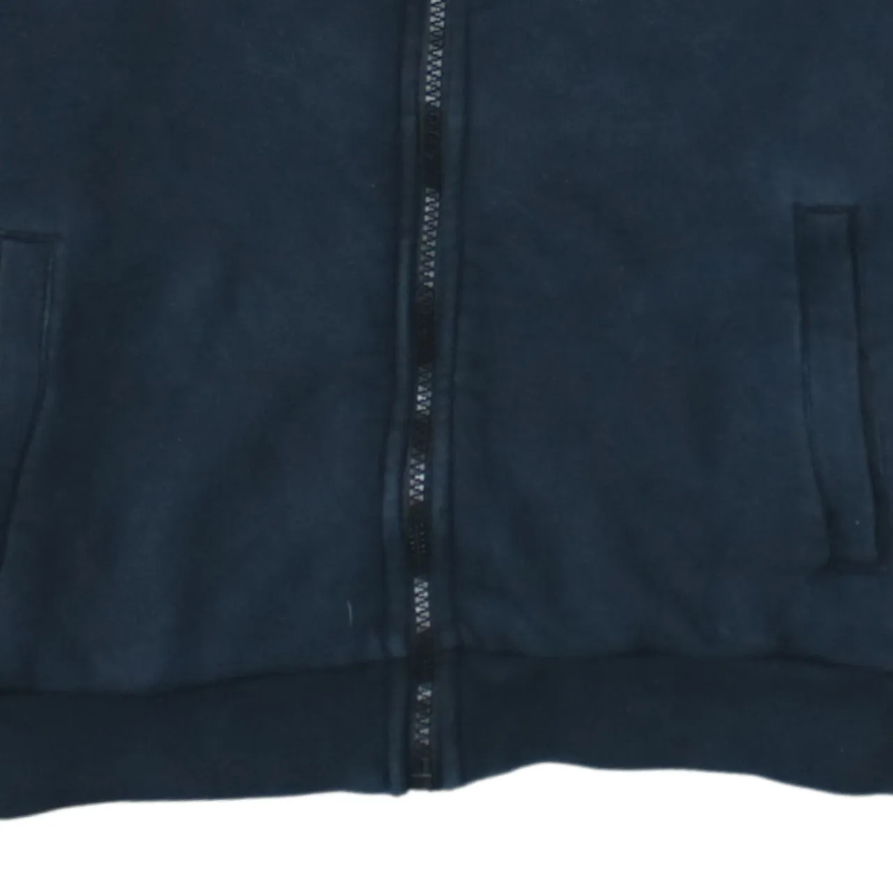 Puma Black Track Jacket Women’s Large White Sleeve Stripes Embroidered Logo Zip Top sold by Vintage Club product image thumbnail 4