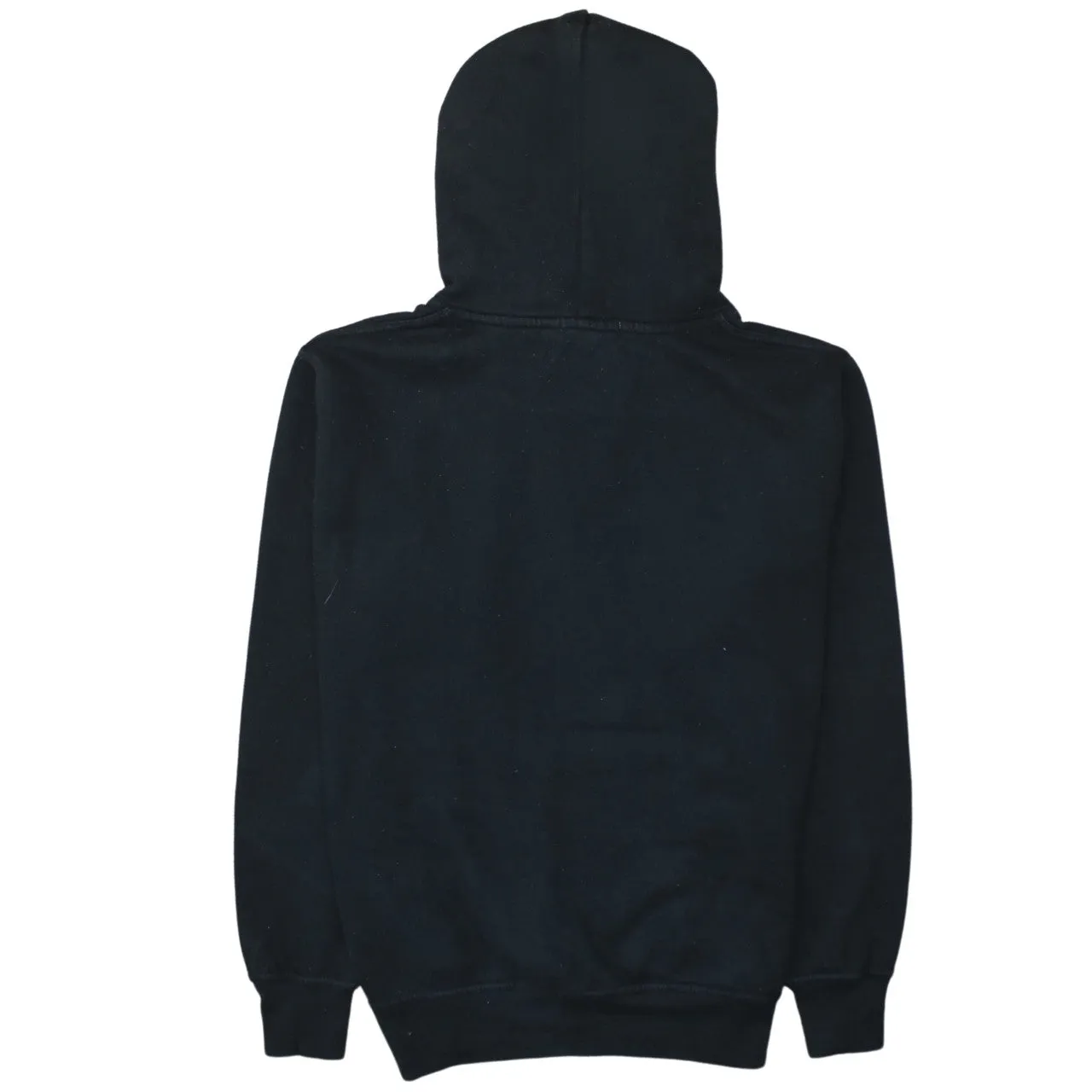 The North Face Black Hoodie Men's Small Printed Big Logo Front Pocket Sweatshirt sold by Vintage Club product image thumbnail 2