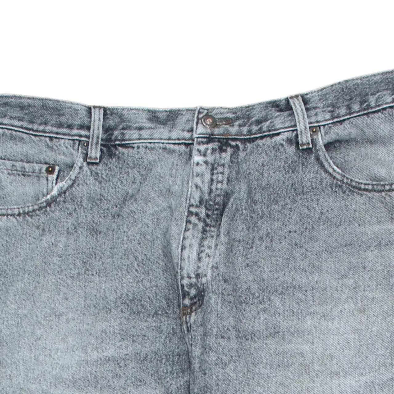 Lee Cooper Light Grey Jeans Men's 38 Straight Leg Stonewash Five Pocket Denim Trousers sold by Vintage Club product image thumbnail 3